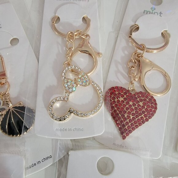 ❤️Choice of Crystal Keychain/Key Ring New in Package Choose❤️ - Picture 13 of 15